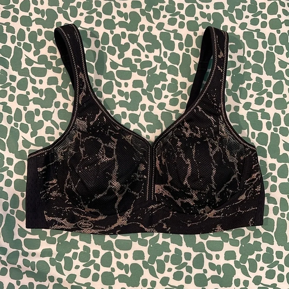 Anita Active Air Control Delta Pad Softcup Sports Bra Powder Gold - Picture 3 of 9